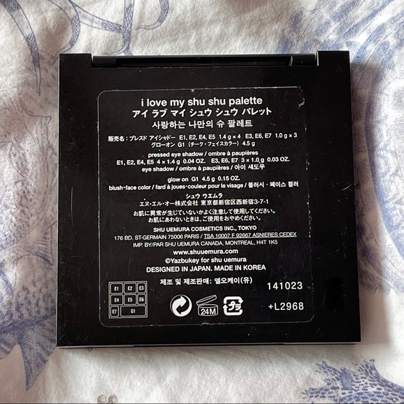 Shu Uemura I Love my Shu Shu Palette (limited edition Yazbukey Collection) - Picture 3 of 6